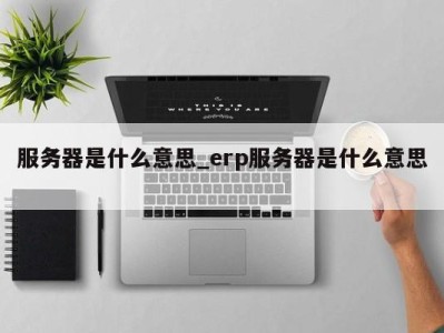 义乌服务器是什么意思_erp服务器是什么意思 